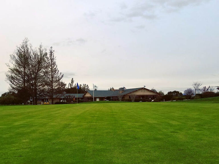 View of Ridgemark Golf Club & Resort clubhouse.